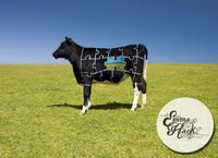 Корове – не только коровья жизнь… Боди-арт для коровы
